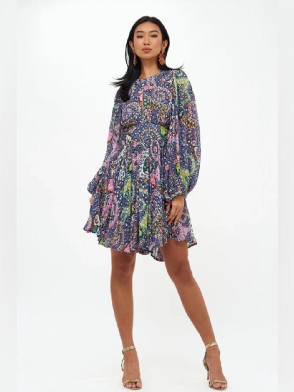 Oliphant Balloon Waisted Dress